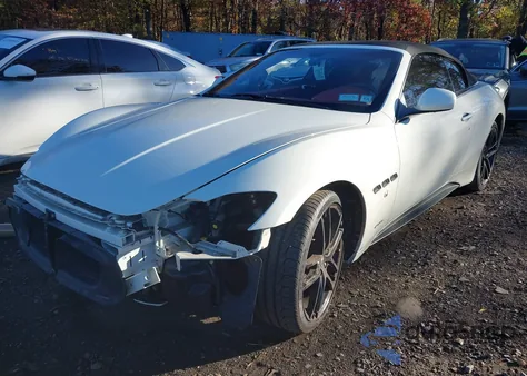 2018 Maserati Granturismo Mc/Sport z USA, uszkodzony, nr VIN ZAM45VMA8J0273445